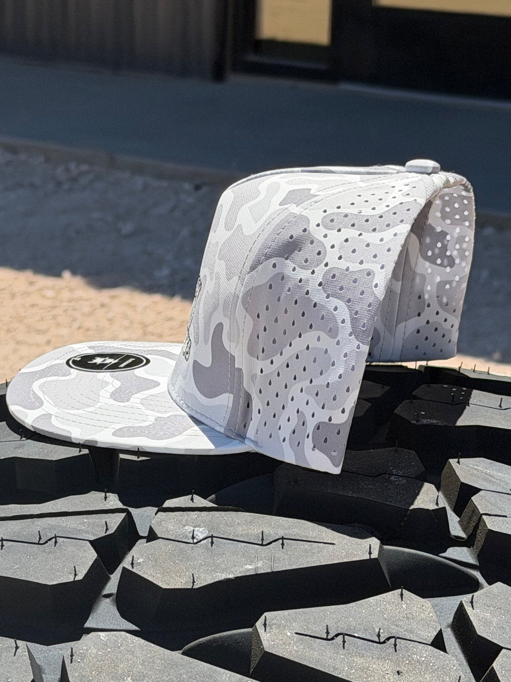 LWL White Camo Hat