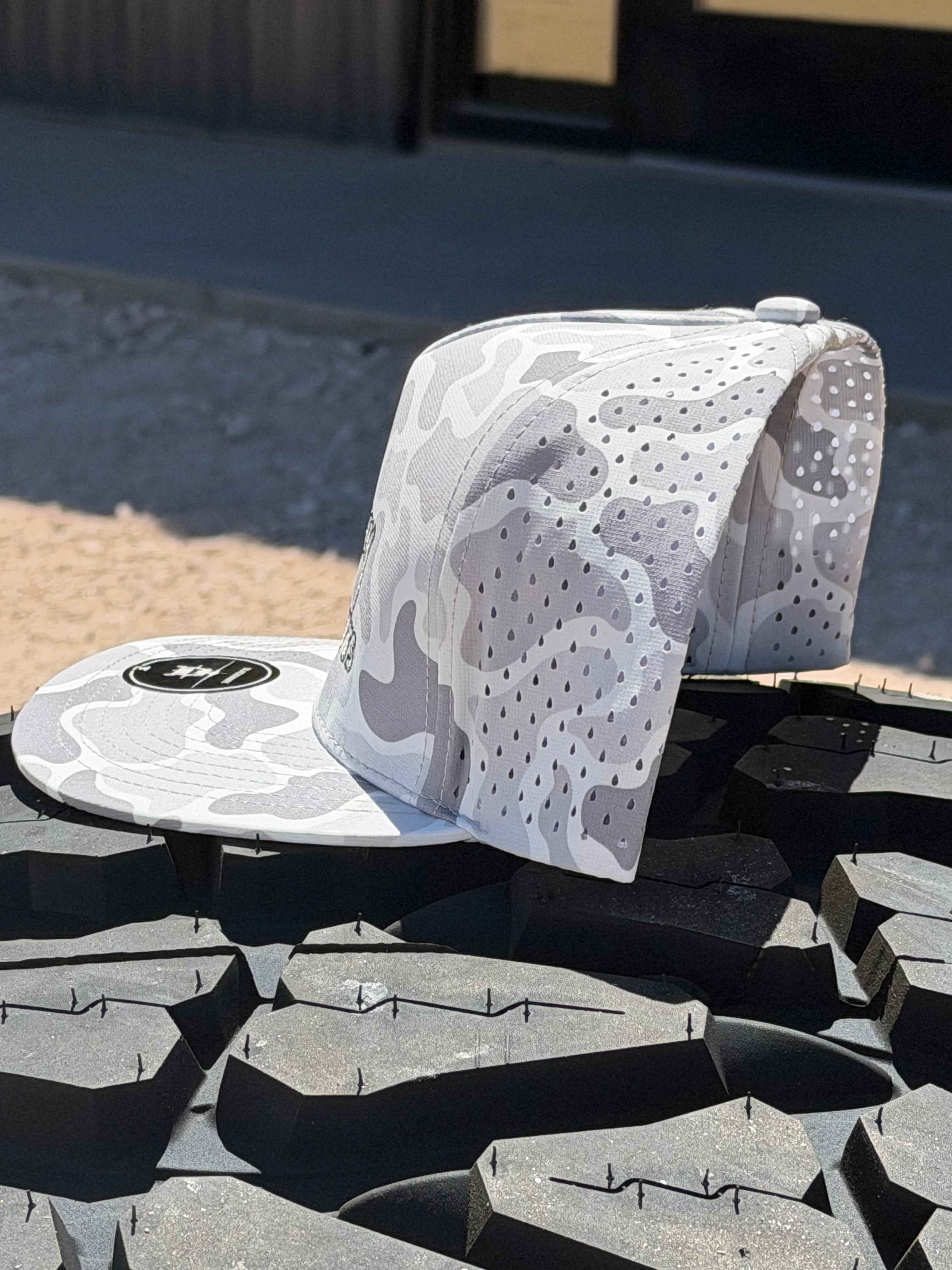 LWL White Camo Hat