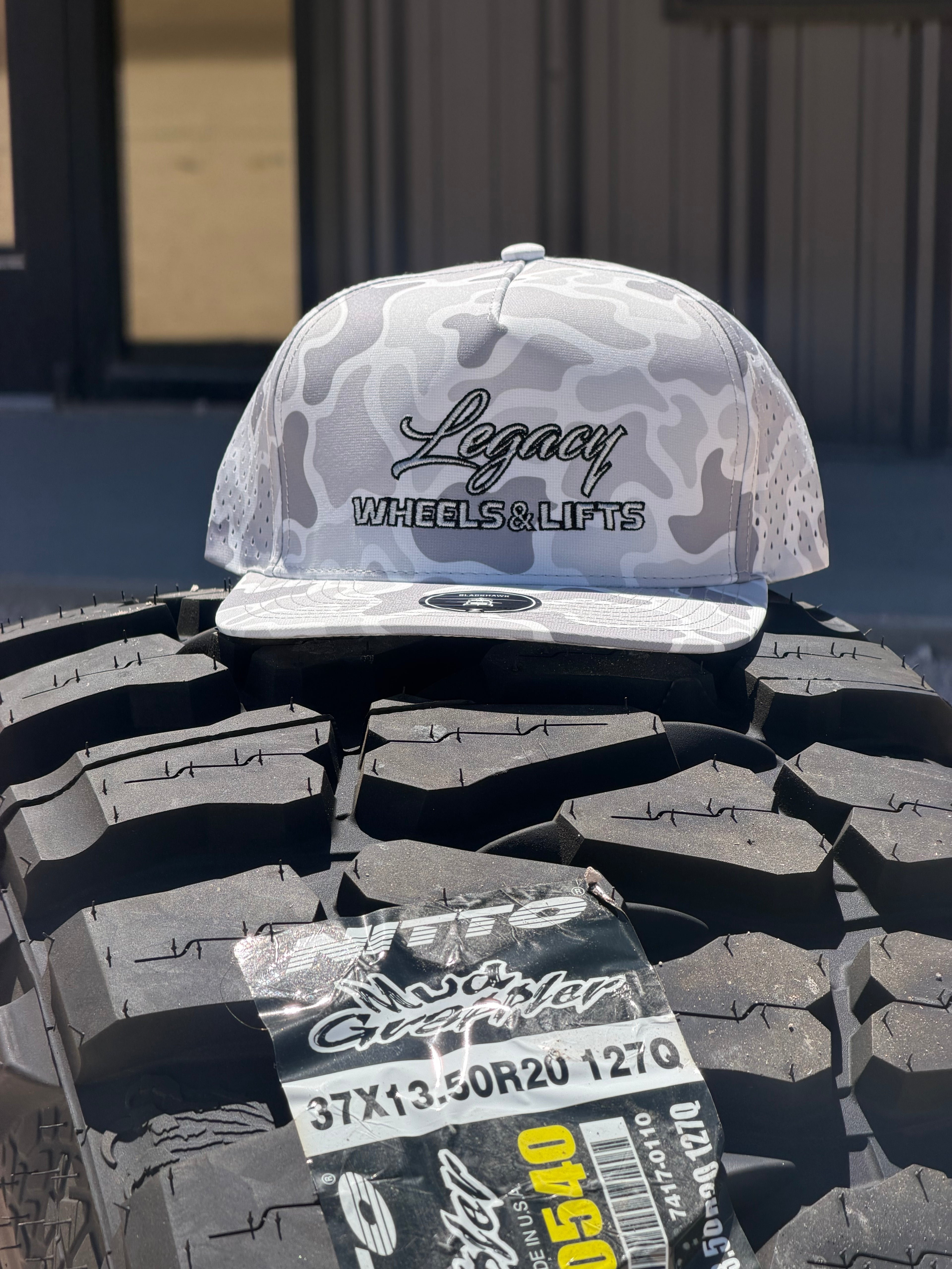 LWL White Camo Hat