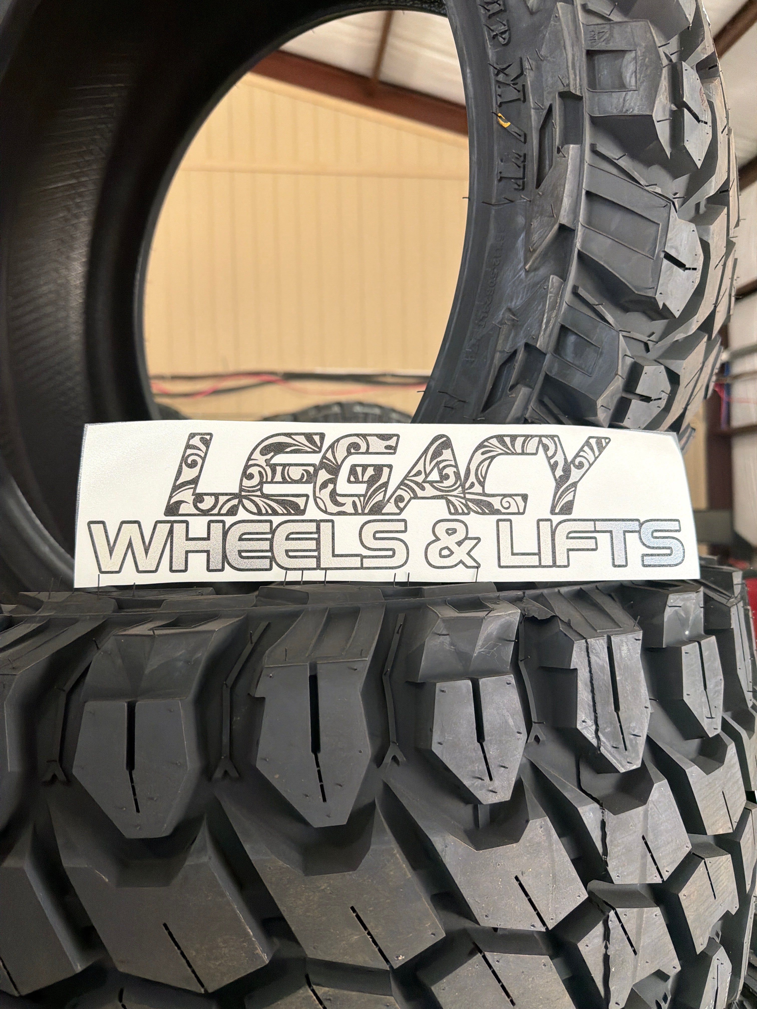 Legacy Wheel & Lift decals