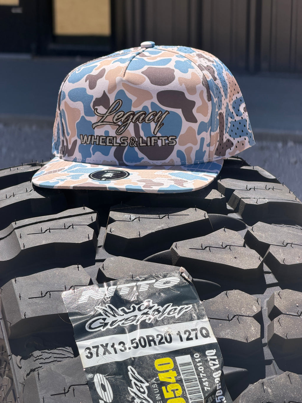 LWL Blue Camo Hat