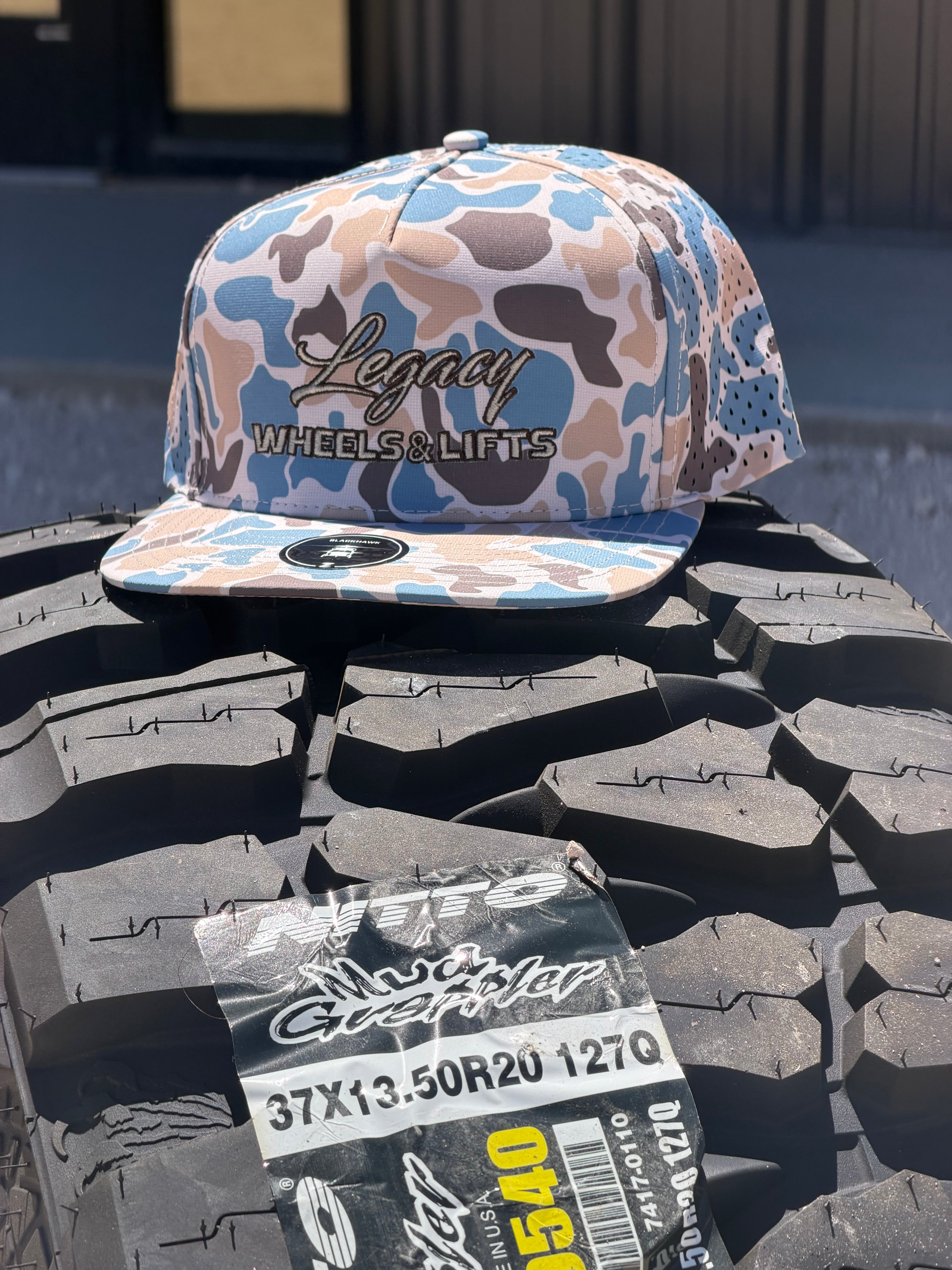LWL Blue Camo Hat