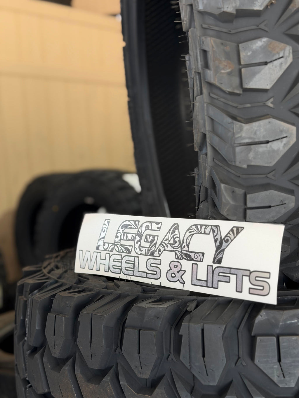 Legacy Wheel & Lift decals