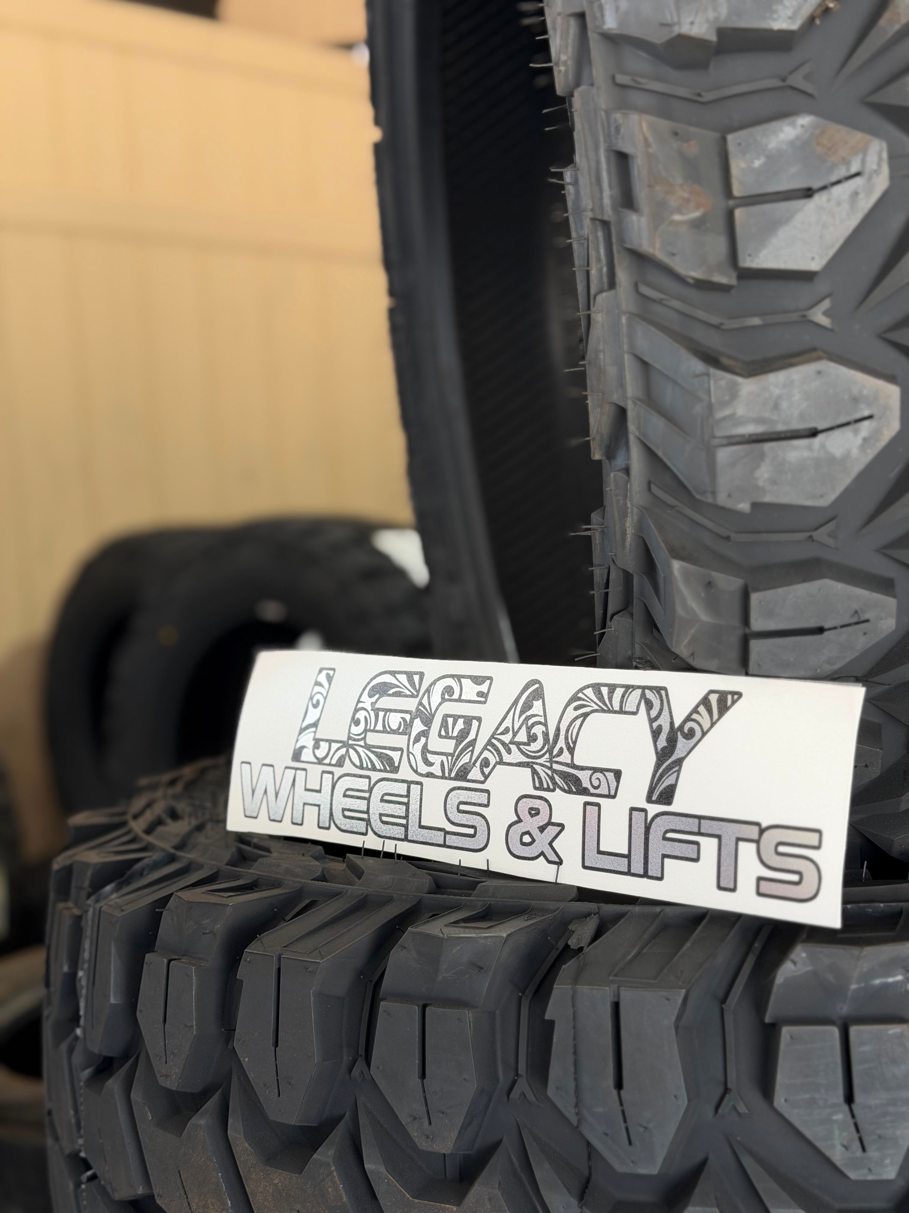 Legacy Wheel & Lift decals